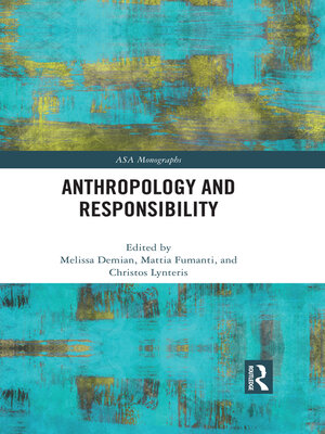 cover image of Anthropology and Responsibility